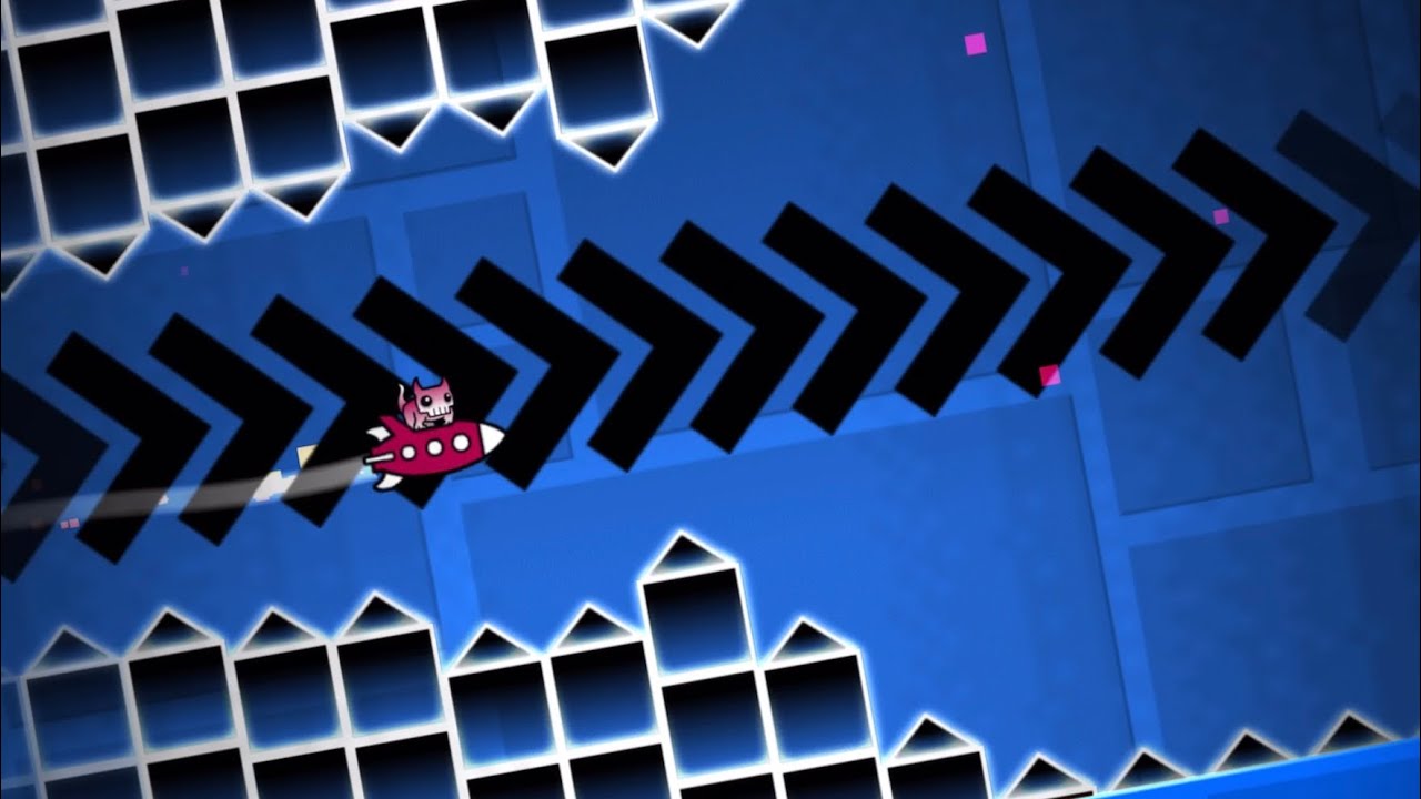 Geometry Dash and this unfinished layout thingy Part 2 - YouTube
