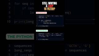 Stop Using a Loop to Filter Lists in Python