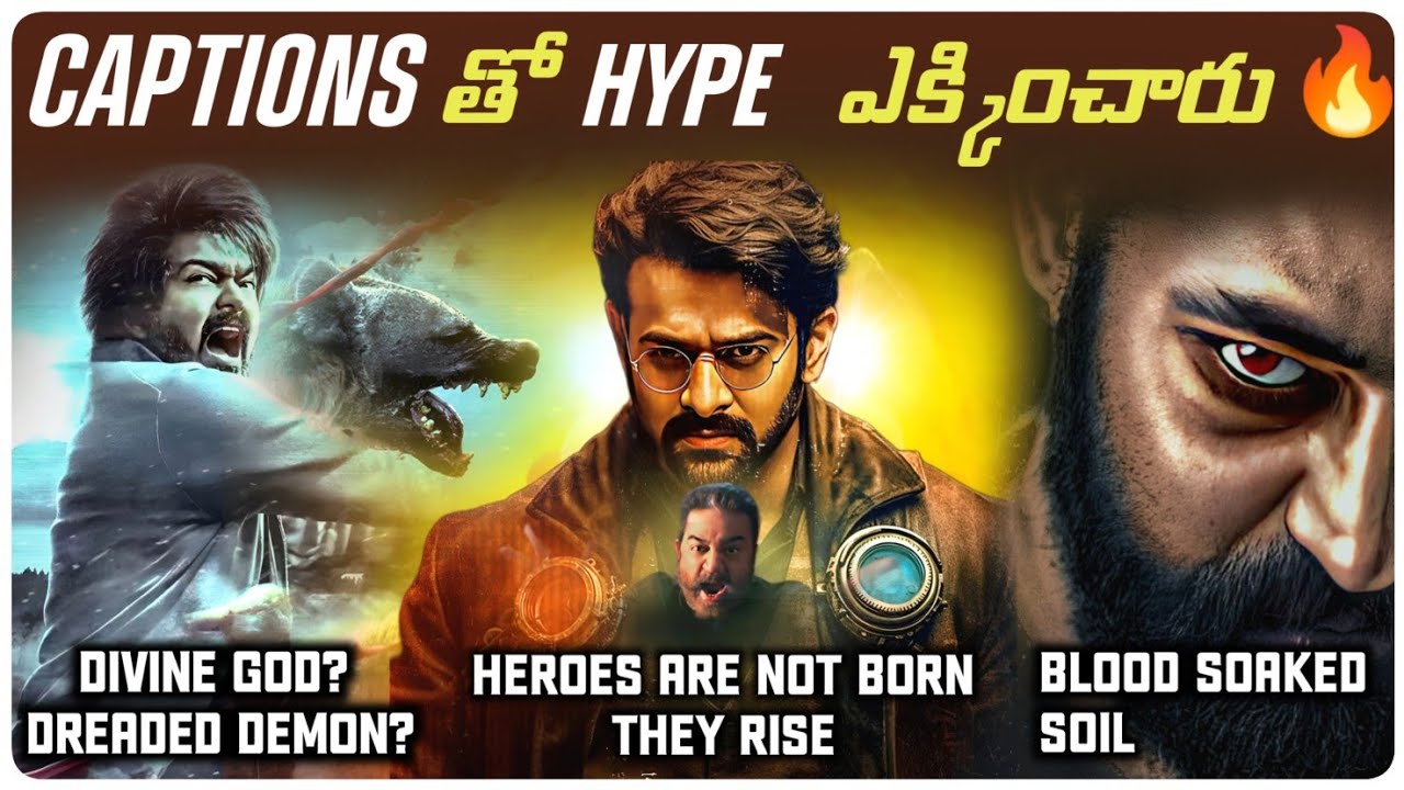 Crazy Captions Added Extra Hype To These 8 Movies  Salaar LEO Project K  Movie Matters