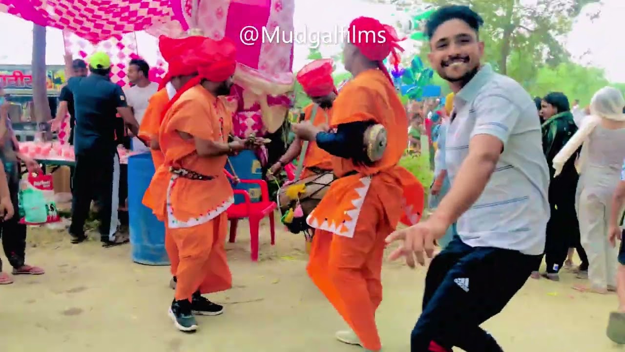 Ajay Kumar with Nath Dance Party