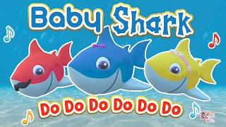 🦈 💦 🦈 Baby Shark Dance Moves Animated Cartoons for Kids | Rhymes for Babies 🎵🥁🐬