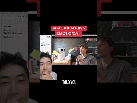 hugging face robot reacts to developers comments. Look up reachy mini blog if interested!