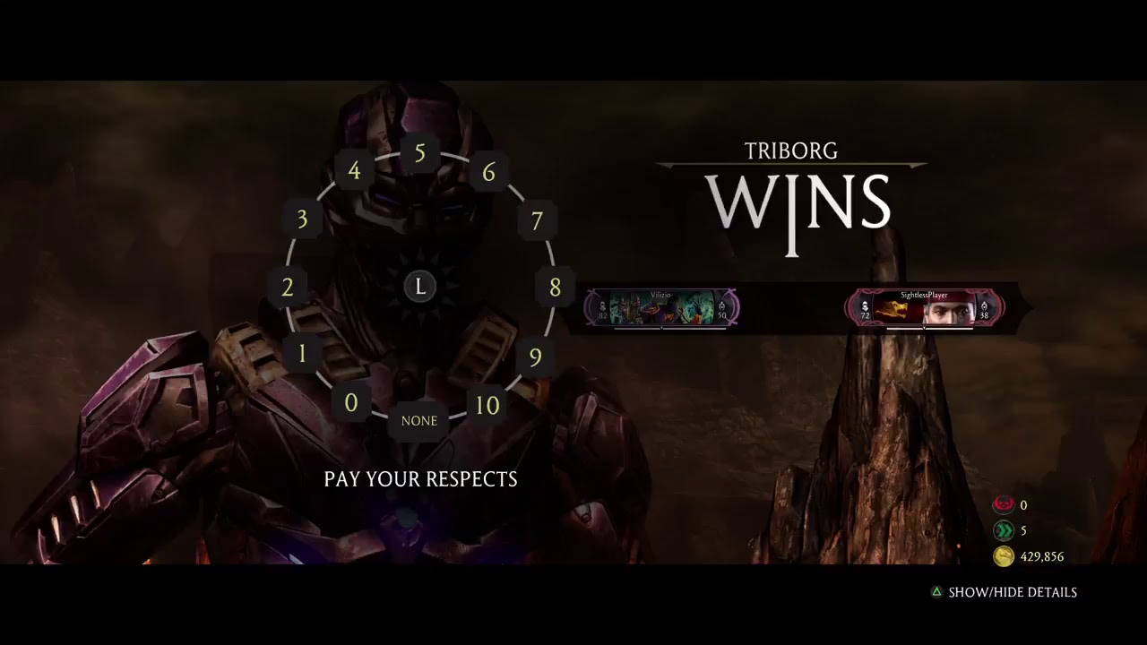 SightlessPlayer AKA Blind Gamer mortal Kombat XL Saturday night