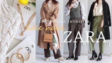 자라세일하울?/자라 세일 득템 상품 같이 구경해요~!!❄/ZARA HAUL/2020 winter collection/쥬얼리/신발/아우터/셔츠/니트/블라우스