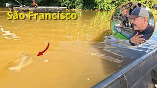 Gigante no Rio São Francisco, Quando ele subiu nos apavourou Senhores a aventura começou!