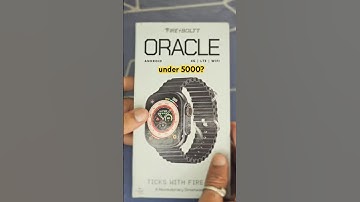 Fireboltt  oracle 🔥 Best Android smartwatch under 5000 ? #review #unboxing #smartwatch