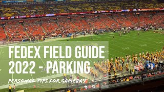 FedEx Field Parking Guide 2021