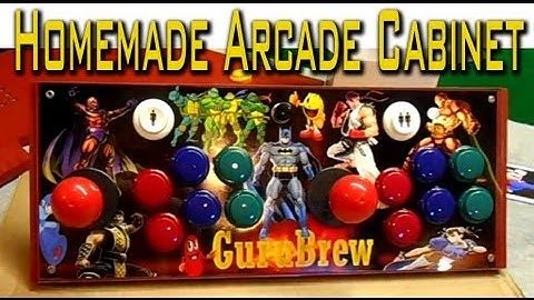 Homemade Arcade Cabinet Build Continues