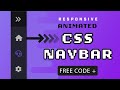 Animated Responsive Navbar + Useful Tricks | Code[Free Download] | only CSS