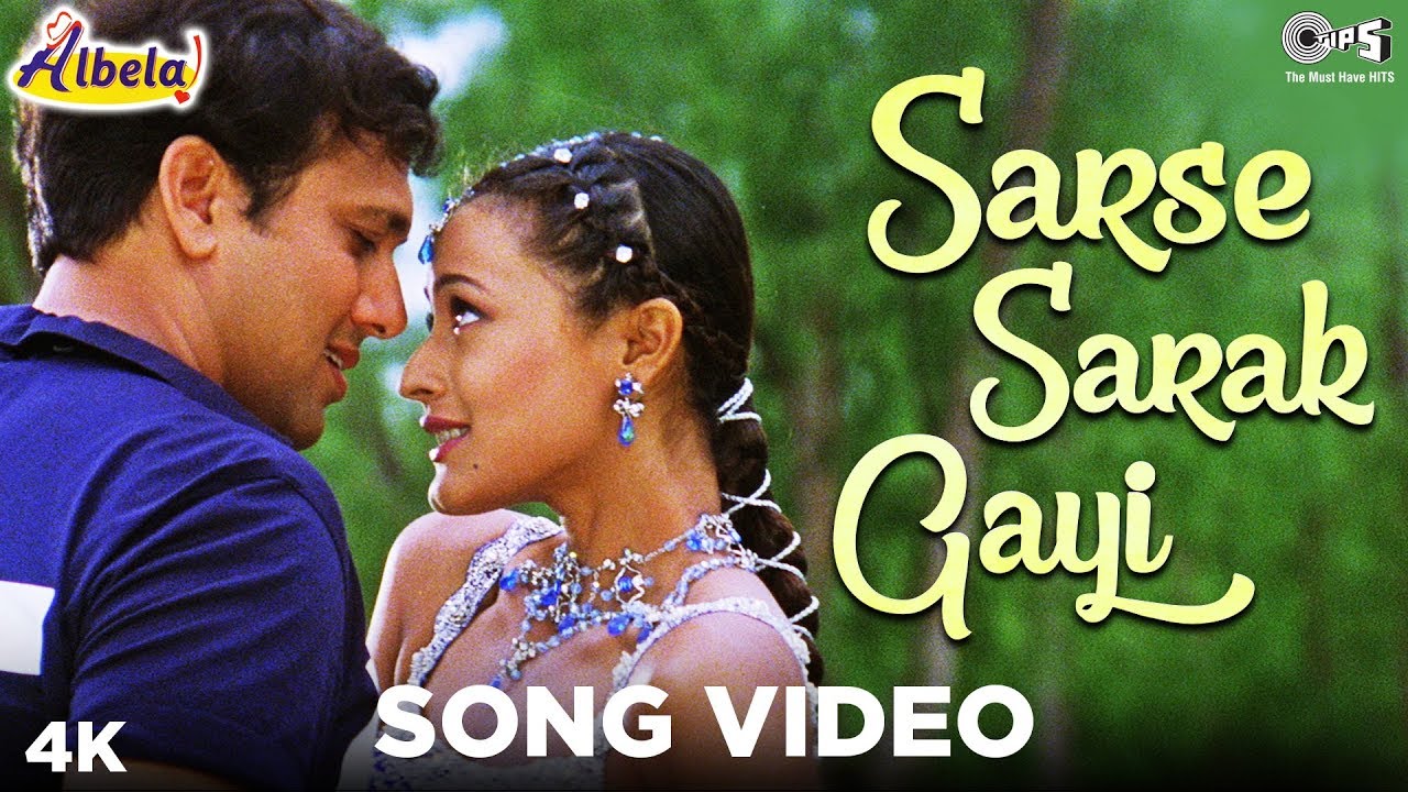 Sarse Sarak Gayi Song Video  Albela  Govinda  Namrata Shirodkar  Alka Yagnik  Babul Supriyo