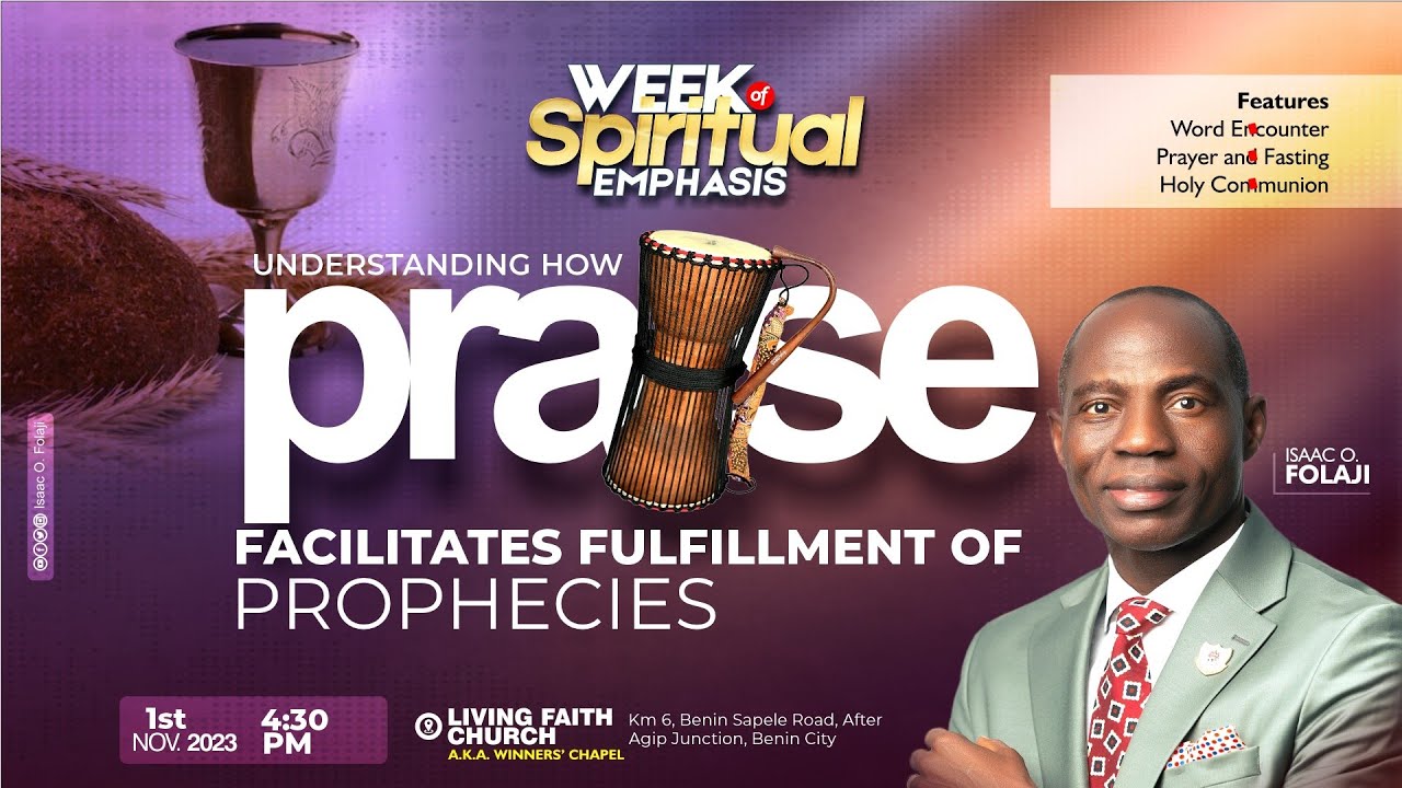 Понимание того, как хвала способствует исполнению пророчеств. Часть 1 || 01 ноября 2023 г.