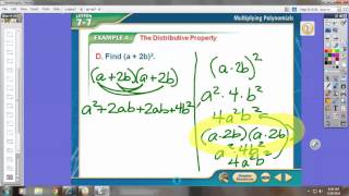3.19.14- Alg. I - Multiplying Polynomials