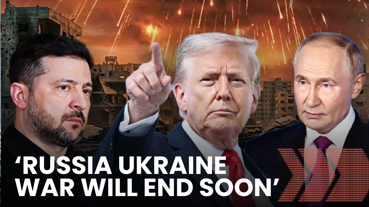 Trump LIVE: US President Donald Trump Says Russia Ukraine War to End Soon | Russia Ukraine Conflict thumbnail