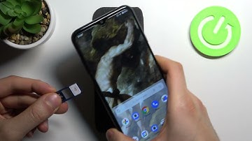 How to Insert SIM & SD Card to NOKIA G20 - Input SIM and SD Cards