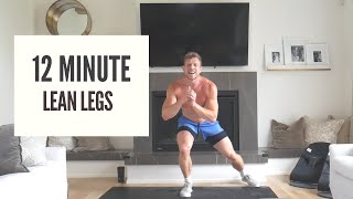 12 MINUTE LEAN LEGS HOME WORKOUT screenshot 4