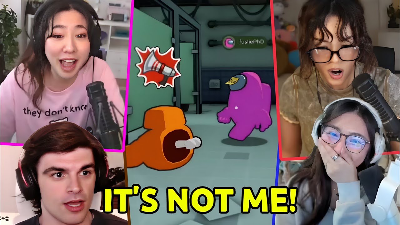 Leslie Tried to Outsmart Everyone in AMONG US 3D, But...