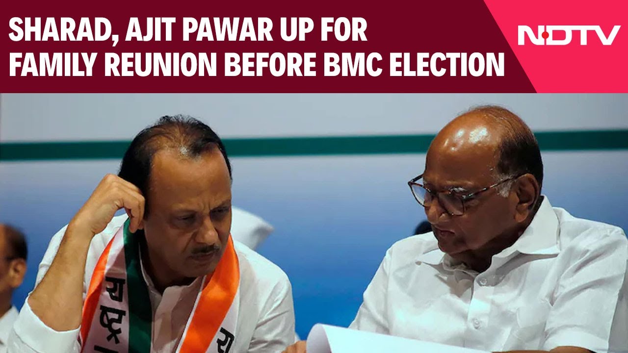 Sharad Pawar News | NCP's Sharad, Ajit 'Pawar-ing' Up For Family Reunion Before BMC Election