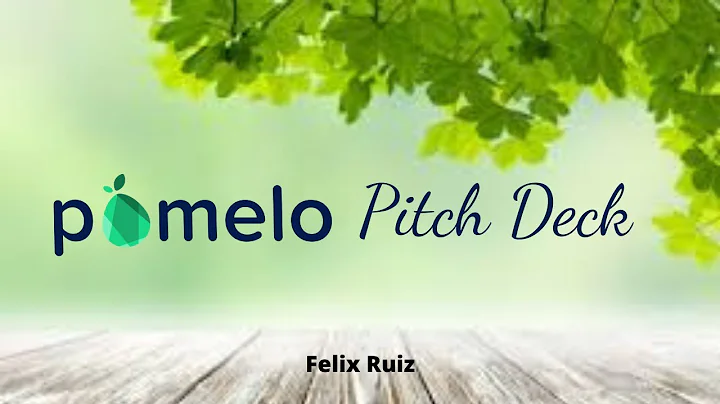 Pomelo Pitch Deck S2: Felix Ruiz
