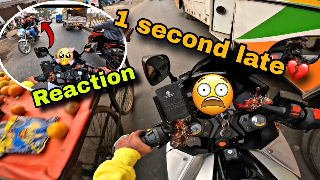 “1 Second Late Aur Sab Khatam 😨 | Almost Crash | Motovlog”