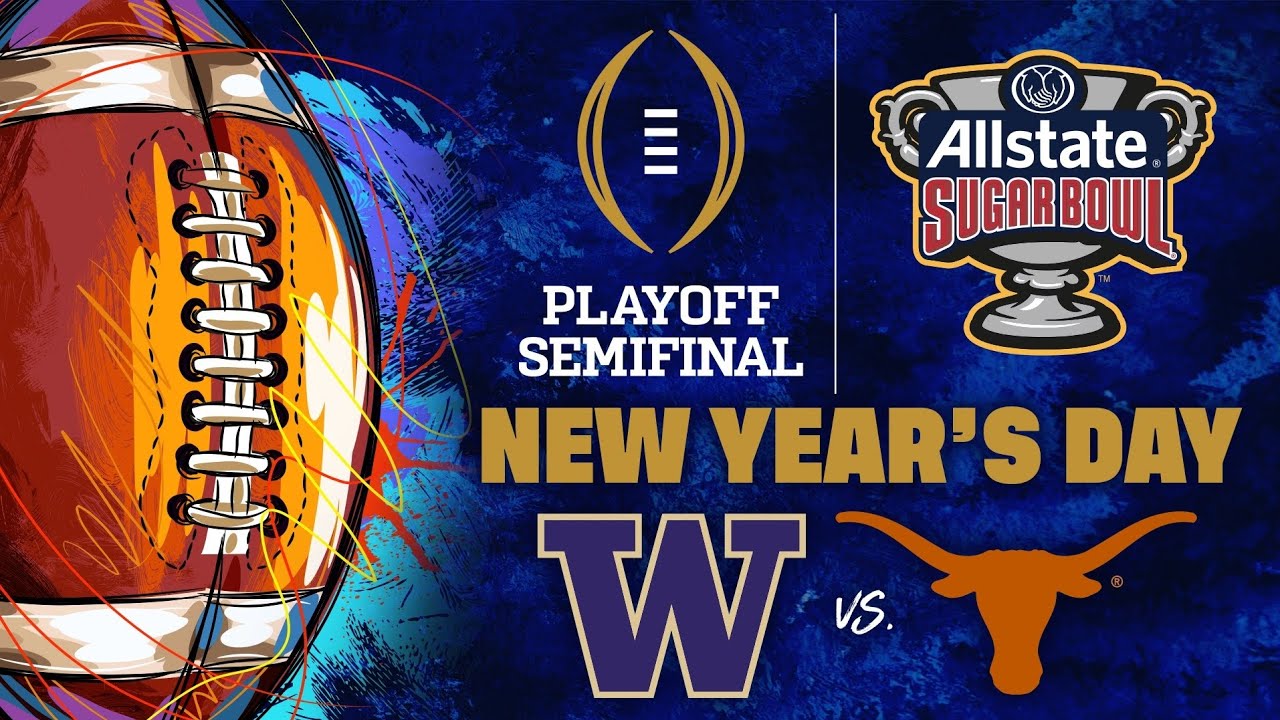 Previewing The Sugar Bowl Texas vs Washington YouTube