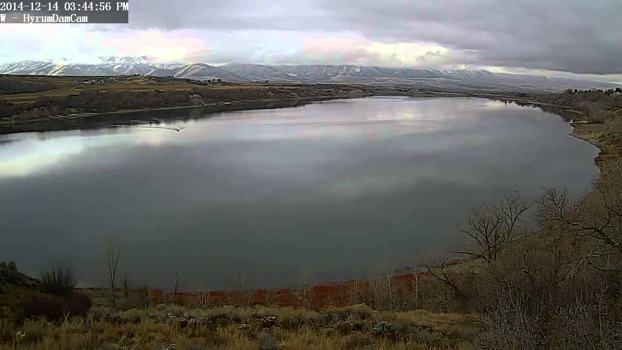 Hyrum Dam Cam 20141214 Camera 1 YouTube