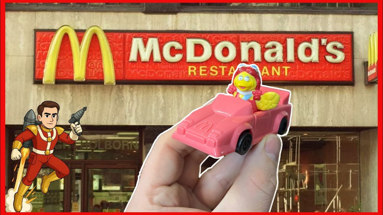McDonald's Toys From My Childhood! Connect-A-Cars - YouTube