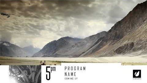 After Effects project - Dynamic Slideshow