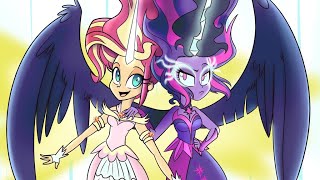 MLP:PMV ☀️? Sunset Simmer ?☀️ x✨ Twilight Sparkle ✨ x ??? Dazzlings???