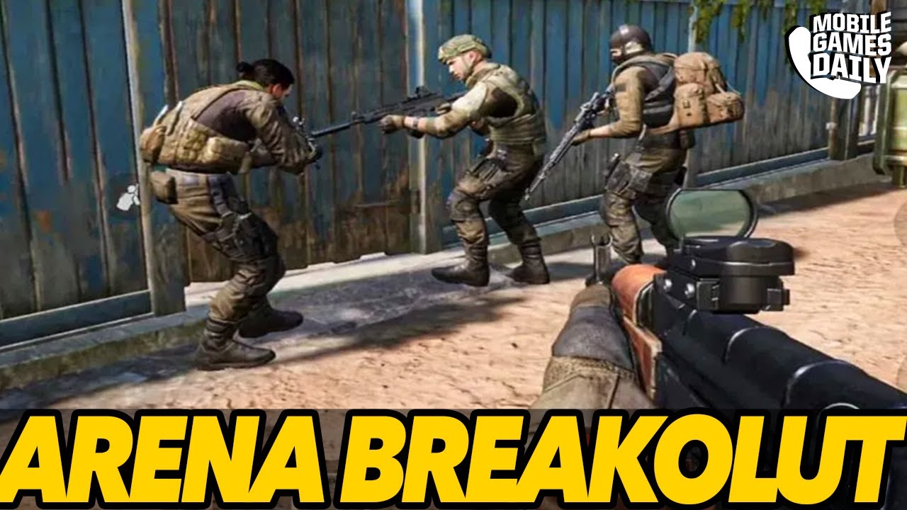 Arena Breakout First Look Gameplay Part 1 - Shoot and Loot Mobile FPS (iOS, Android)