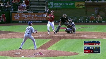 SD@ARI: Lamb mashes a two-run big fly to left