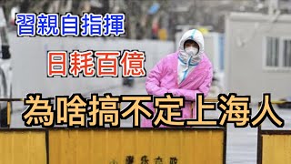 習亲自指挥, 每天損失100亿, 還是搞不定上海人!! 為何上海清零與眾不同? 漫談上海人為啥難搞定？