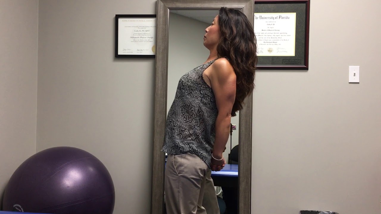 Pec minor stretch | Cathy Orlando Physical Therapy