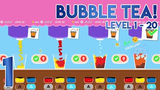 Bubble Tea Level 1 to 20 - Gameplay Walkthrough Part 1