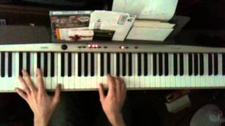 Video thumbnail of "How to play Codex (live, FULL SONG) by Radiohead"