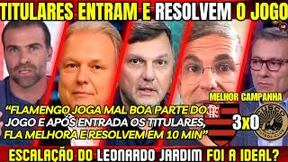 "DAS VAIAS AOS APLAUSOS" - MIDIA ESPORTIVA DE TODO BRASIL DEBATE ATUAÇÃO do FLA - FLAMENGO 3X0 CUSCO