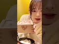 青原優花が食べるだけの動画【しゃぶしゃぶ】