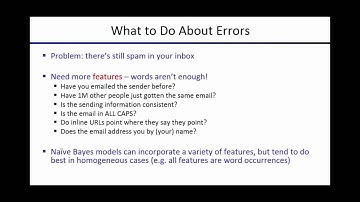 SP15 Lecture 21 Part 1 Error Driven