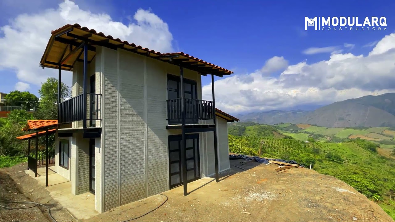 CASA PREFABRICADA. CONSTRUCTORA MODULARQ - YouTube