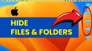 How To Hide Files & Folders From Desktop in Mac, MacBook Pro & Air?