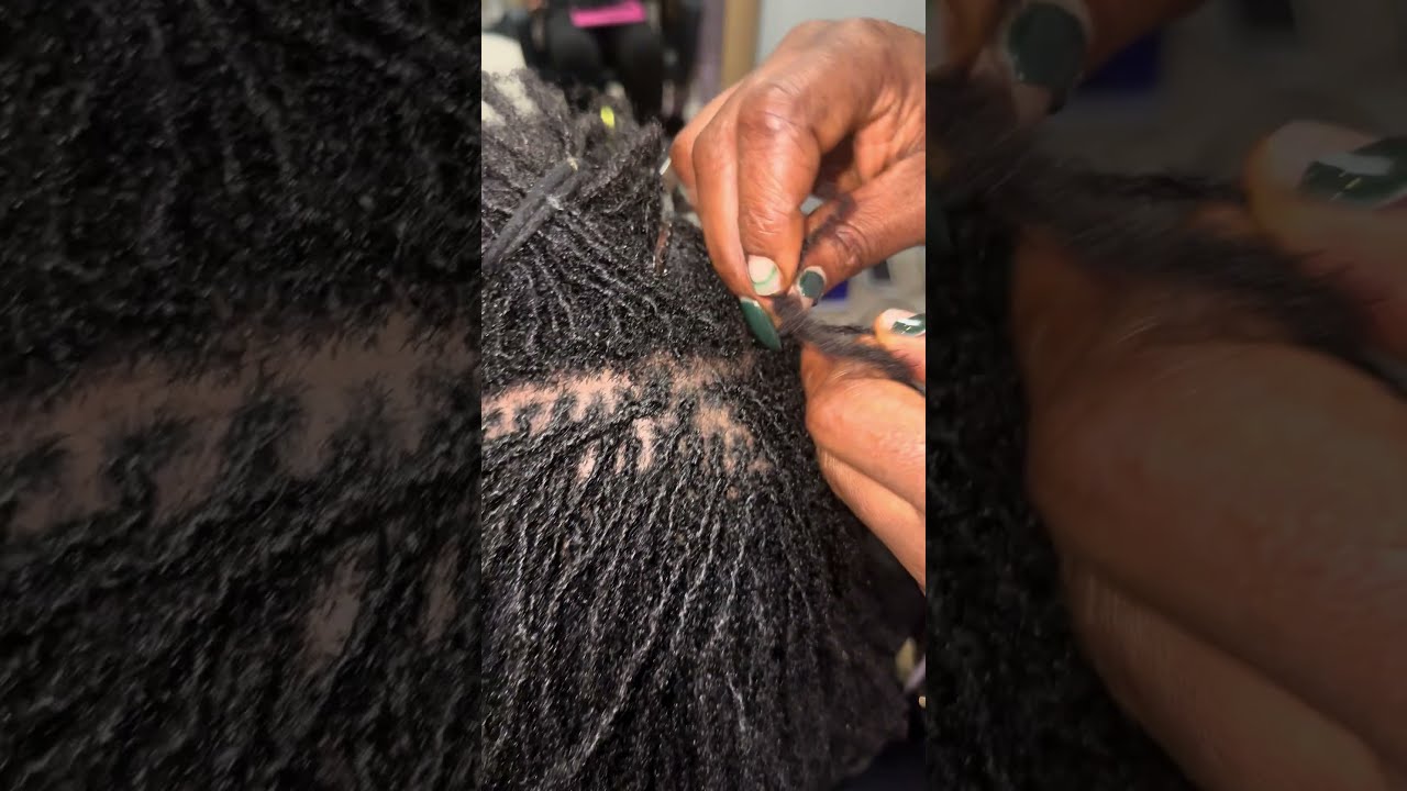 A Day At The Loc Salon Naturalhairstyles Locstyles Sisterlocksjourney Protectivestyles