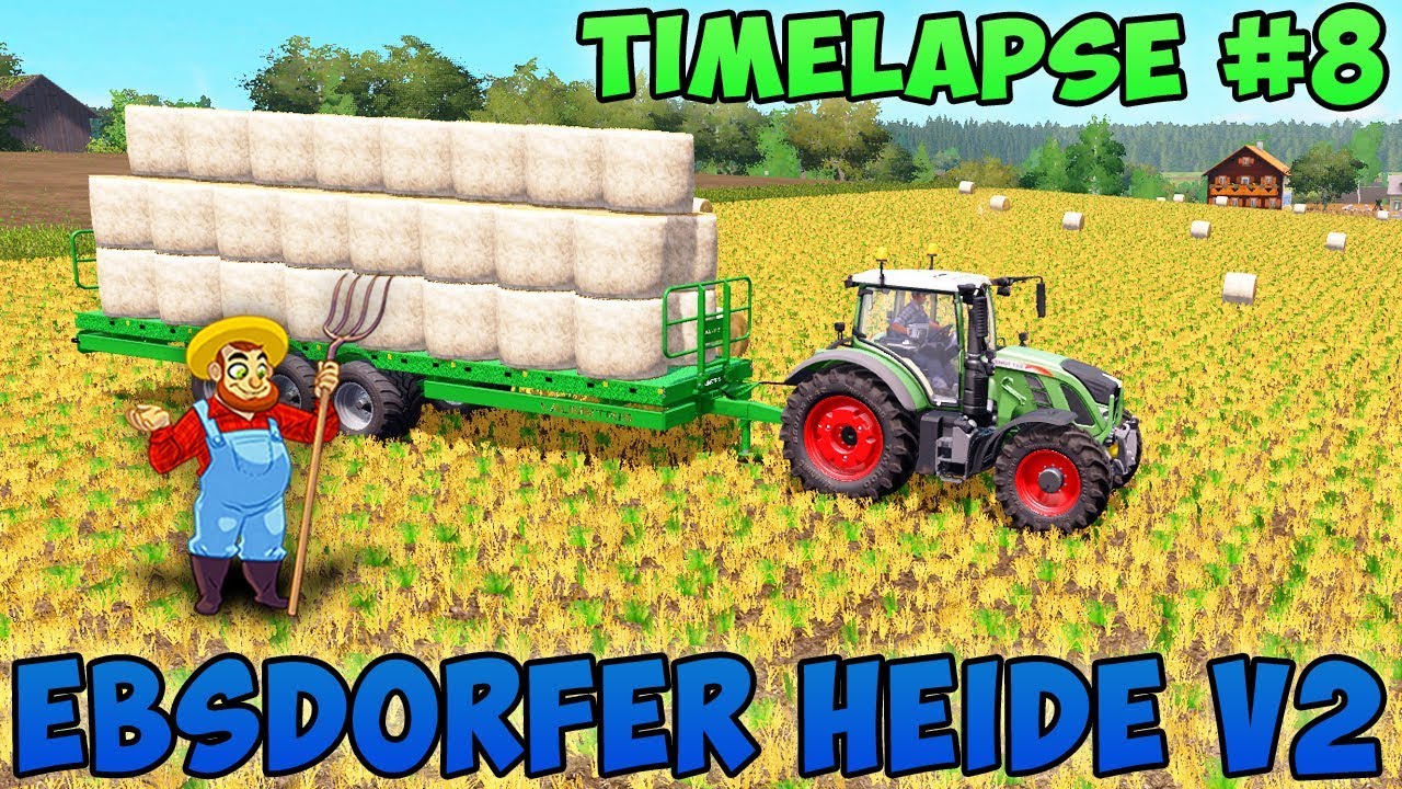 Farming simulator 17 Timelapse  Ebsdorfer Heide V2 ep#8