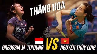 Màn so tài đỉnh cao của Nguyễn Thùy Linh trước tay vợt top 9 TG Tunjung, ngược dòng quá bản lĩnh