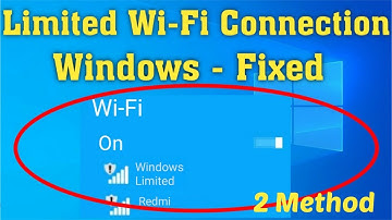 How To Fix Limited WiFi Connection On Windows 10/8/7 || Fix Limited WiFi Connection Error