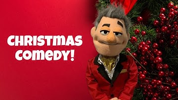 Christmas Comedy from Clarence - Puppet Video by Lee Thompson #leethompsonpuppeteer