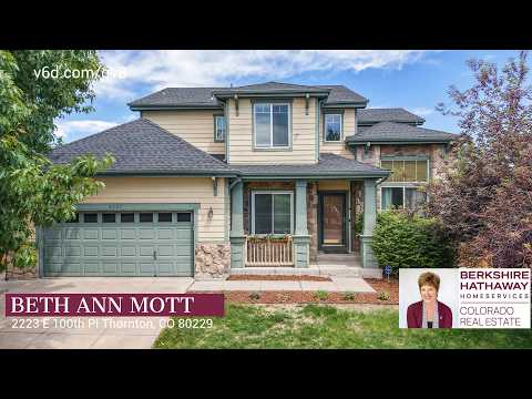 2223 E 100th Pl, Thornton, CO home video tour
