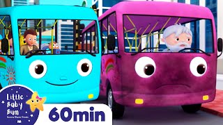 wheels on the bus more nursery rhymes kids songs abcs and 123s little baby bum