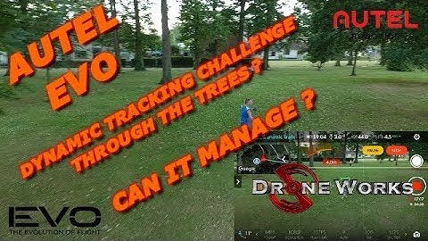 AUTEL EVO   DYNAMIC TRACK CHALLENGE!!  CAN IT DO IT ?