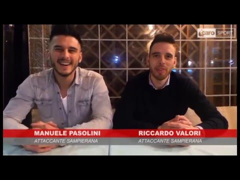 Icaro Sport. Intervista doppia a Manuele Pasolini e Riccardo Valori