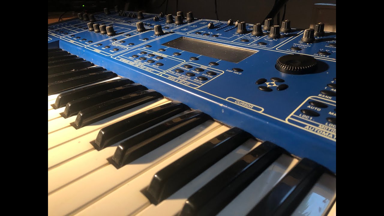 Viscount Oberheim OB12 - Impressions of the sound engine - live editing