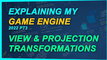 Explaining my game engine in 2022 - Part3: View and projection transformations